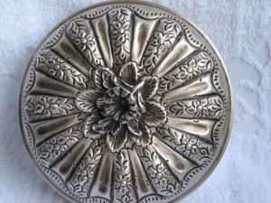 silver candy dish