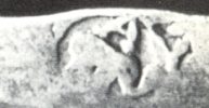 Catania silver mark: town mark