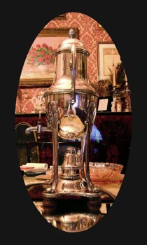 silver samovar