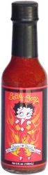 a modern 'devil' hot sauce bottle
