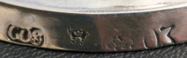 silver cup hallmarks