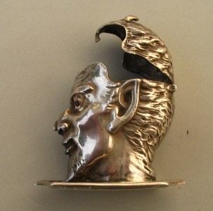 spring loaded device silver pill box
