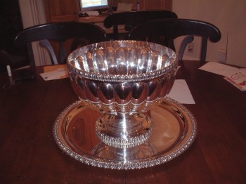 bowl and tray