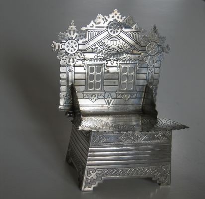 Presentation Salt Throne, Alexander Josifovich Fuld (1862 ?1917), Moscow 1882, assay master A K, Moscow 