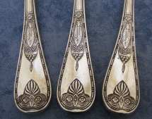 silver flatware set by Joseph Karl ( Carl) KLINKOSCH