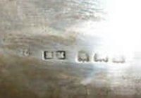 English inkwell hallmarks