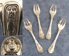 silver flatware set by Joseph Karl ( Carl) KLINKOSCH