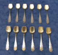 silver flatware set by Joseph Karl ( Carl) KLINKOSCH