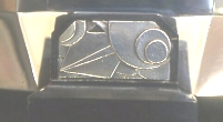 Delheid Jardinire: Detail of the Geometric ornamentation of the feet