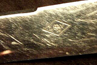 Makers mark de Vernissy in a lozenge form