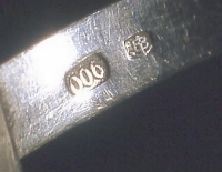 Bourdon Ghent  maker's mark:letter B and an anchor