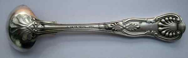 John Gilbert silver plate spoon