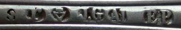 John Gilbert silver plate spoon