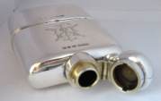Birmingham 1896 hip-flask