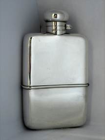 Birmingham 1896 hip-flask