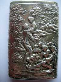silver vesta case