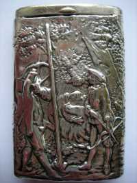 silver vesta case