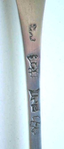 nursemaid spoon hallmarks