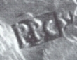 Messina silver mark: town mark (first half of 18th century)