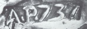 Messina silver mark: town mark (first half of 18th century)