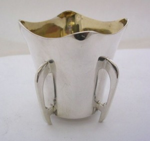 silver mether cup