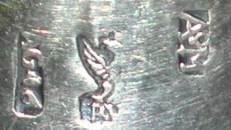 silver chalice: Palermo (Italy) marks