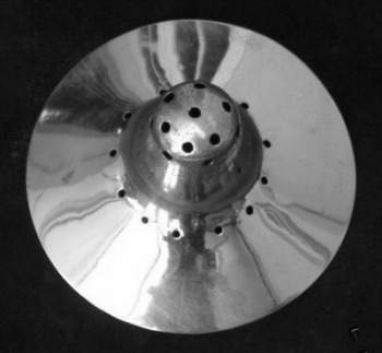 Georgian silver nipple shield