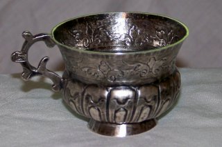 Russian silver charka