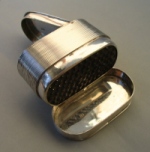Dutch silver nutmeg grater