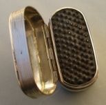 Dutch silver nutmeg grater