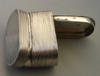Dutch silver nutmeg grater