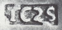 Palermo silver mark: assayer mark