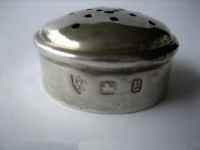 Silver Pepper Pot - Birmingham 1898