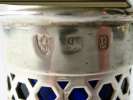 Silver Pepper Pot - Birmingham 1898: marking