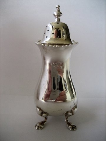 Silver Pepper Pot Shaker - Birmingham 1907