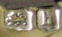 Silver Pepper Pot - Birmingham 1898: marking