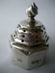 Silver Pepper Pot - London 1896