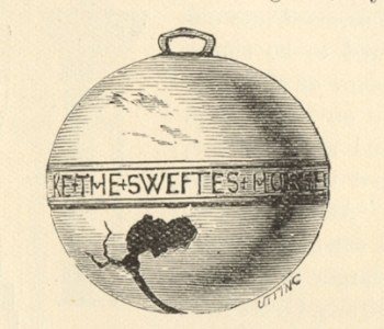 silver-gilt racing bell
