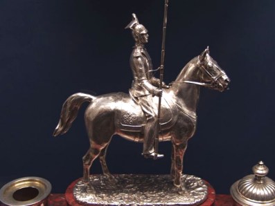 The Lancer inkstand