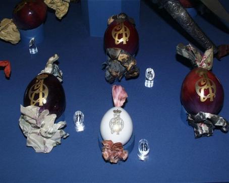 The porcelain eggs