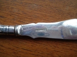 silver butter knife