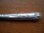 silver butter knife