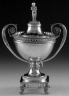 sugar bowl
with standing Napoleon 