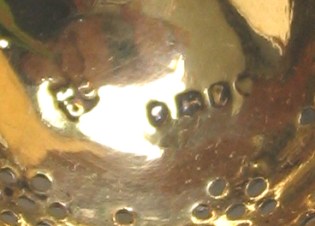 hallmarks on the cover: Charles and George Fox
