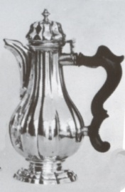 coffee pot
assayer mark
MG and two stars