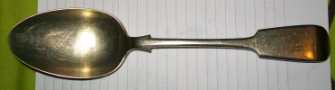 silverplate spoon Naylor Clark & Co 