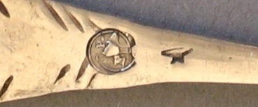 19th century silver 'spadinn': hallmarks