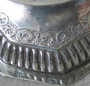 silver salt cellar