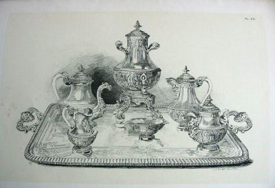 a page of the catalog of the 'Maison Boin-Taburet - fabricant orfvre joaillier  Paris