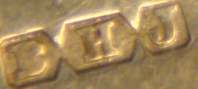Dutch 'Hanau spoon': English import marks